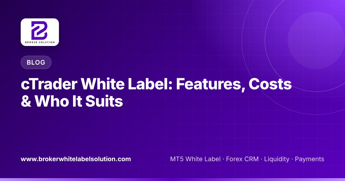 cTrader White Label
