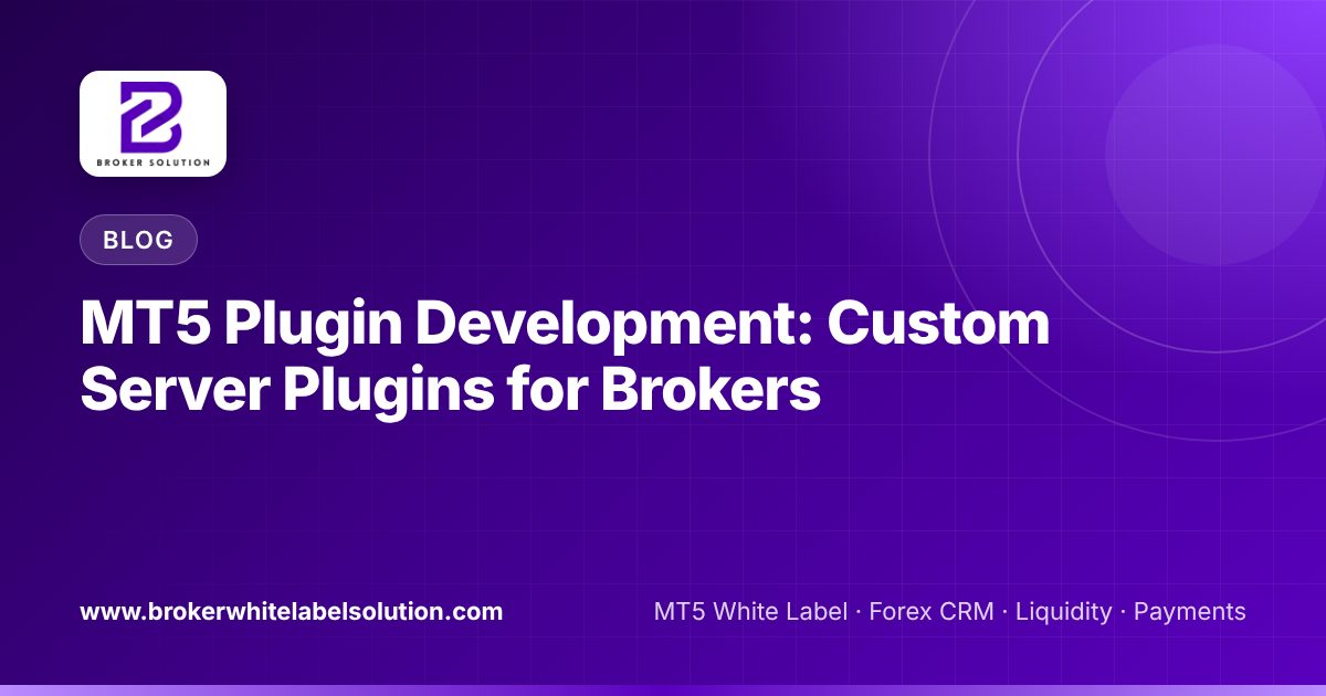 MT5 Plugin Development
